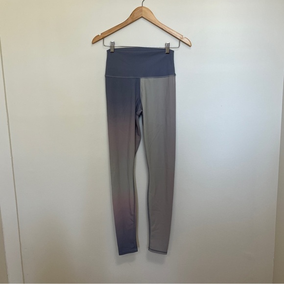 Alo Yoga Vapor High-Waist Gradient Dusk Legging in Sunrise Sky Size Small - Picture 1 of 7